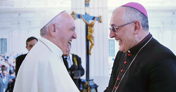 Dom Alberto com Papa Francisco - destaque
